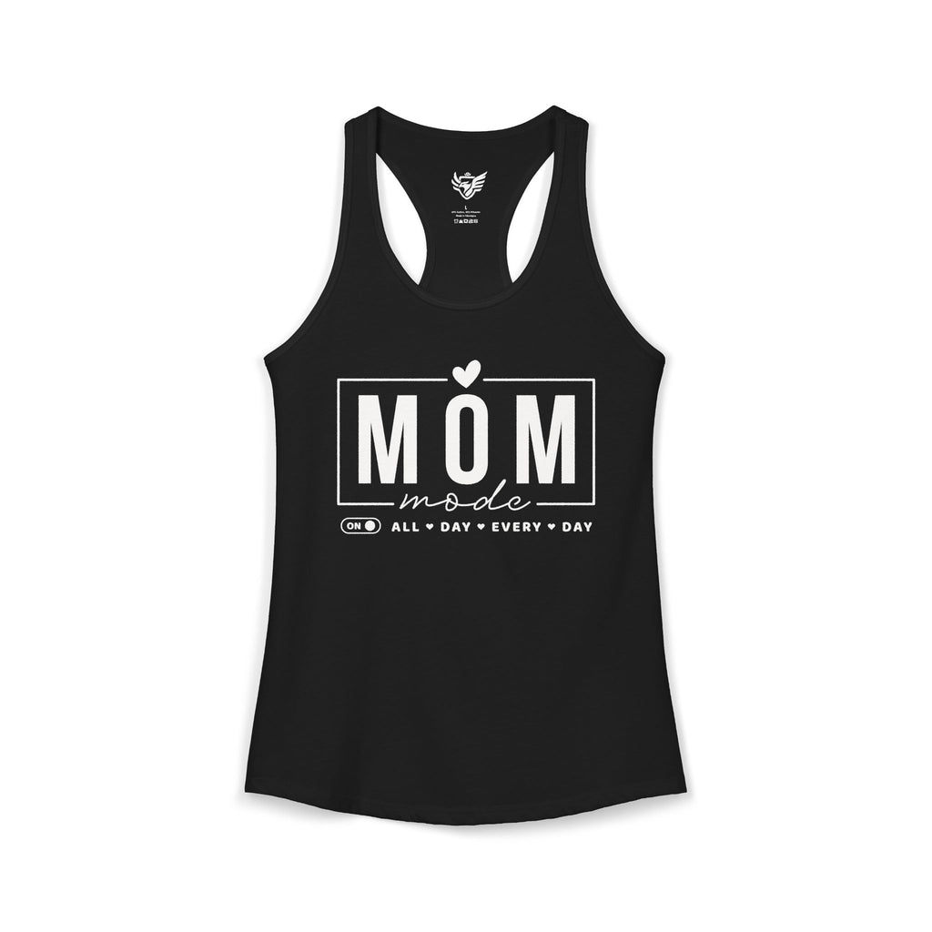 Mom Mode Ideal Racerback Tank