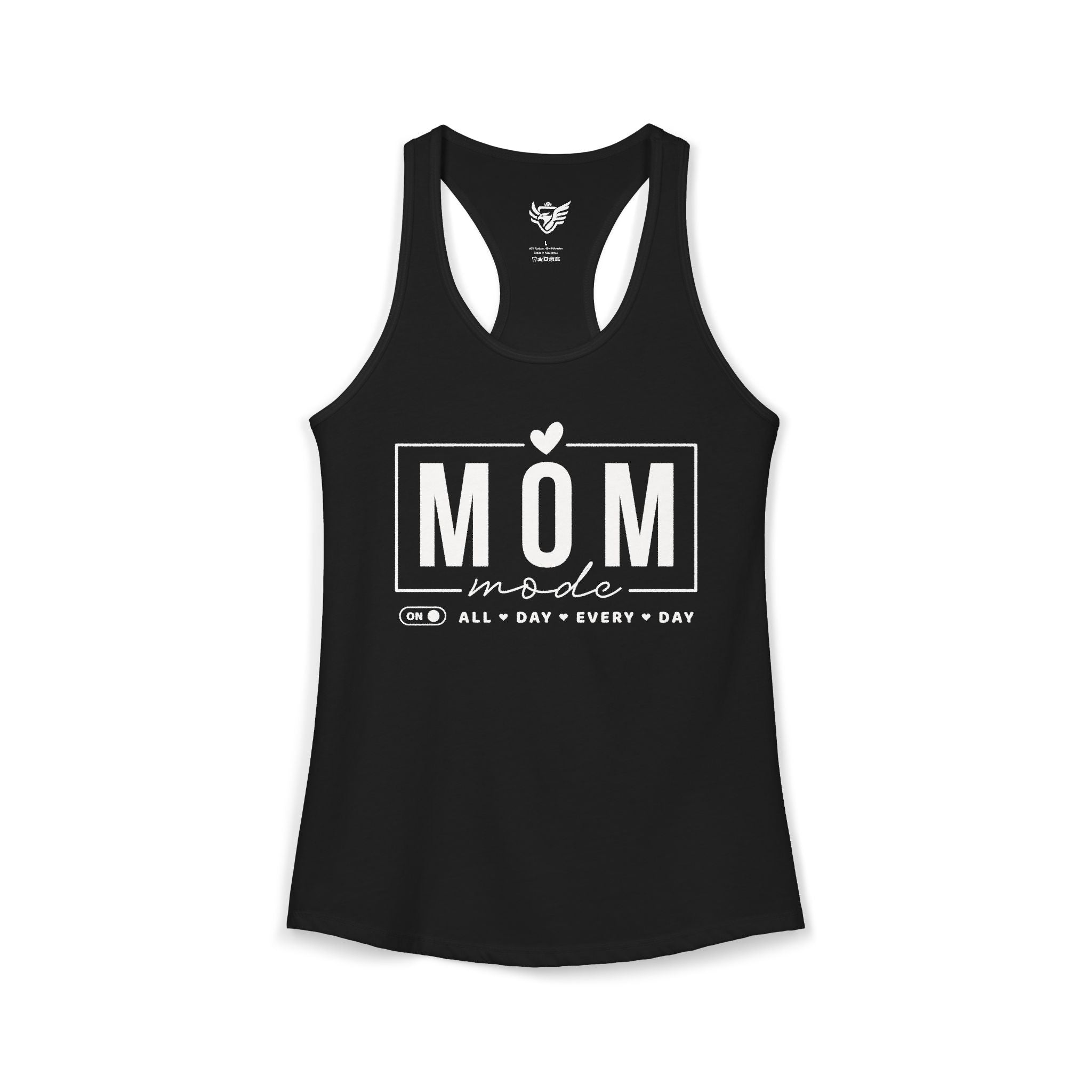 Mom Mode Ideal Racerback Tank