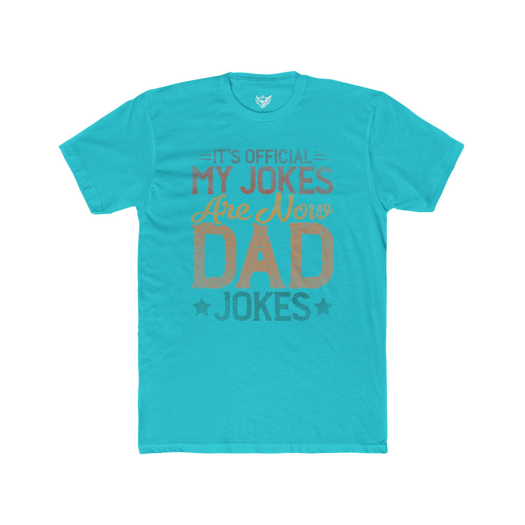 Dad Jokes Cotton Crew Tee