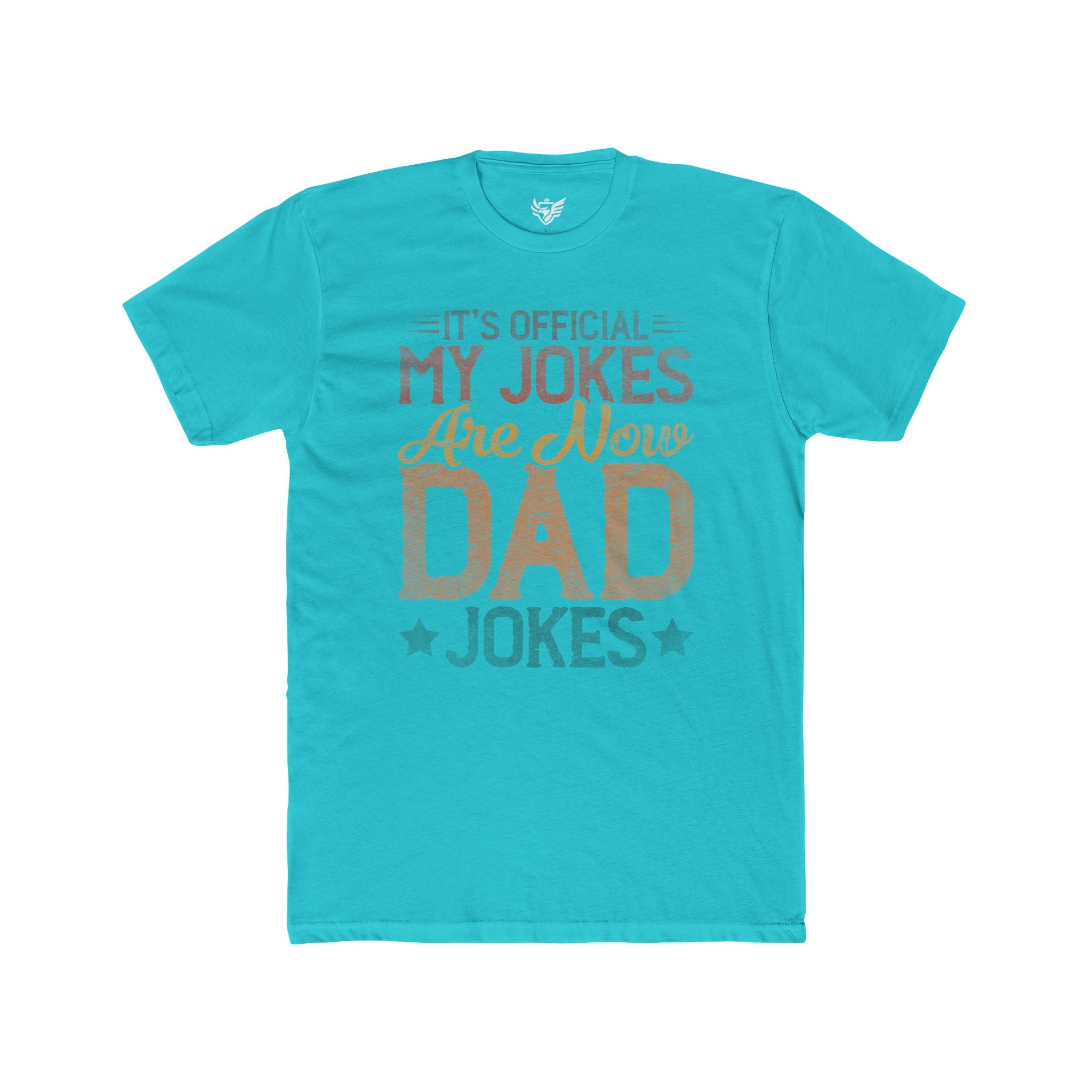 Dad Jokes Cotton Crew Tee