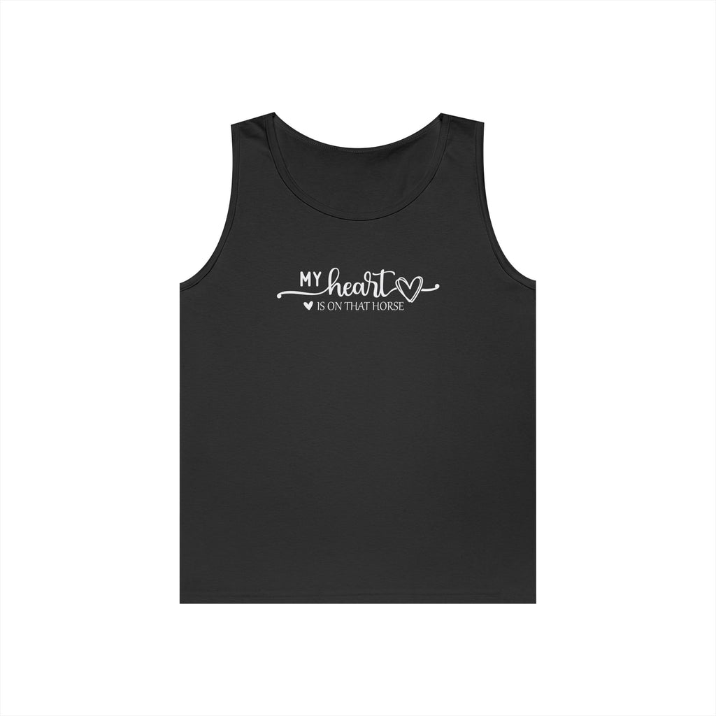 Heart on Horse Heavy Cotton Tank Top