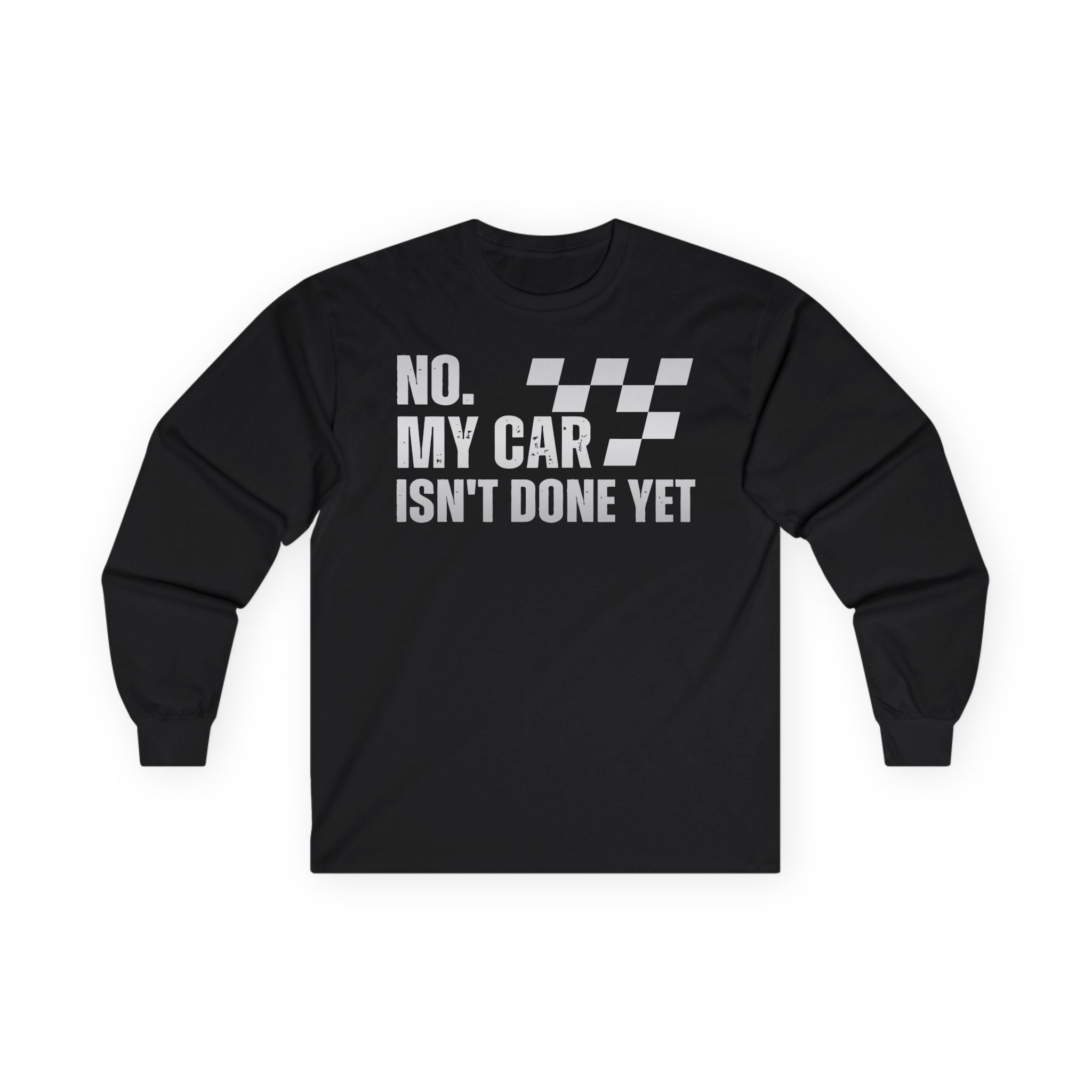 Unfinished Cotton Long Sleeve Tee