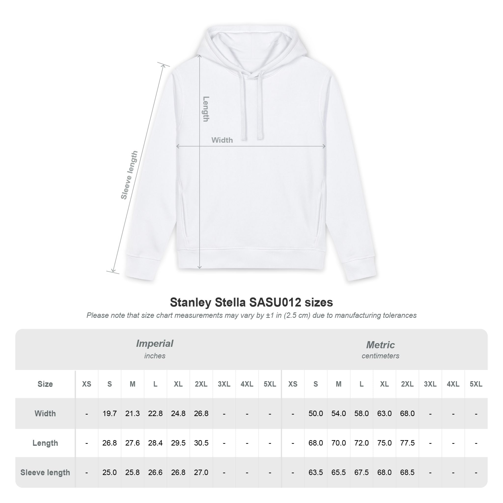 Unisex Legends 5 Star Organic Side Pocket Sounder Hoodie