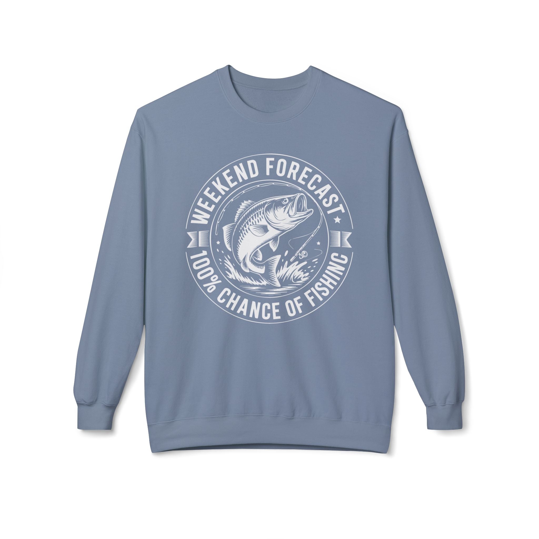 Weekend Forecast Midweight Softstyle Fleece Crewneck Sweatshirt
