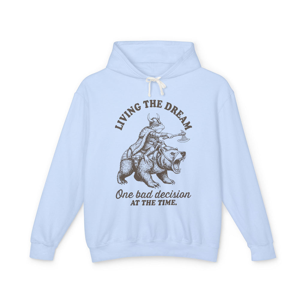 Living The Dream Lightweight Hooded Sweatshirt