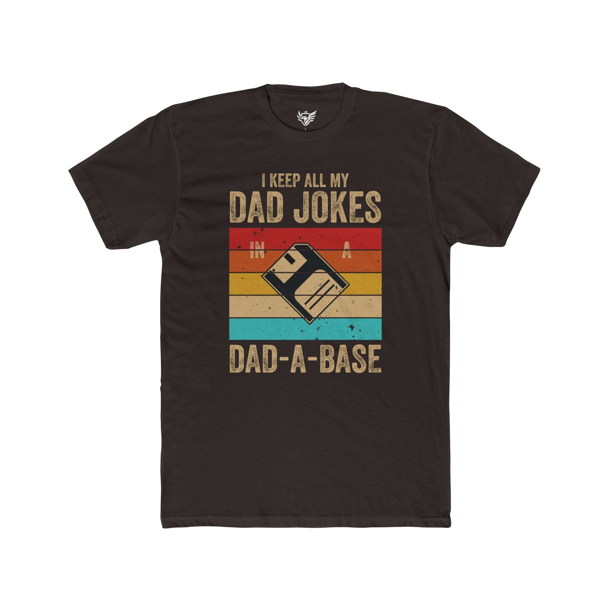 Dad-A-Base Cotton Crew Tee
