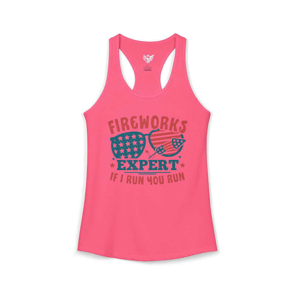 Fireworks Expert Ideal Racerback Tank