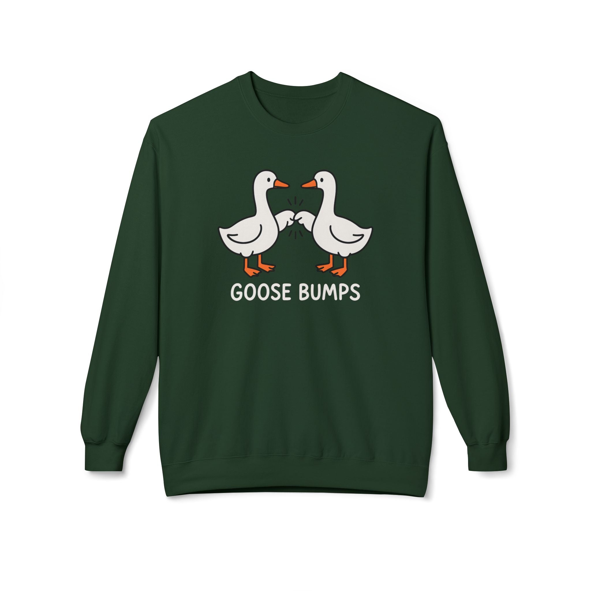 Goose Bumps Midweight Softstyle Fleece Crewneck Sweatshirt