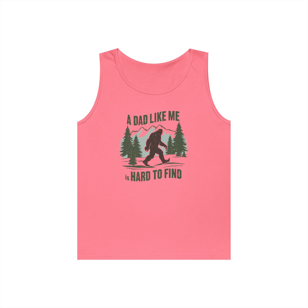 Hard to Find Dad Heavy Cotton Tank Top