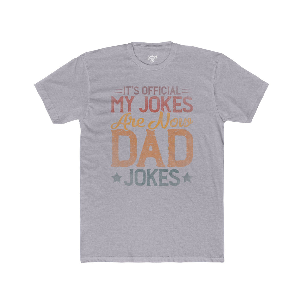 Dad Jokes Cotton Crew Tee