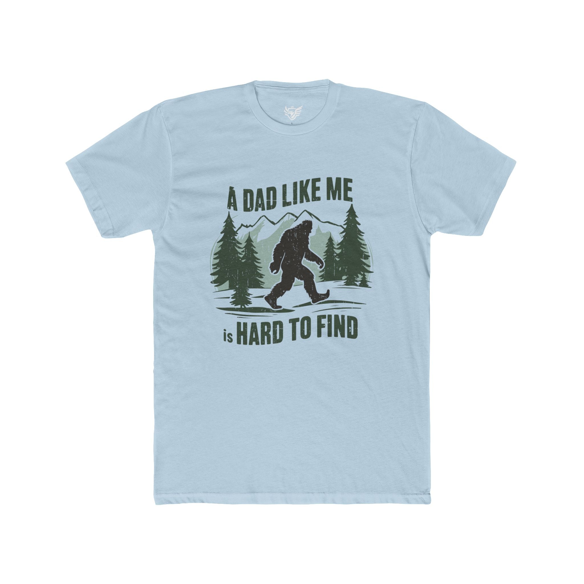 Hard to Find Dad Cotton Crew Tee