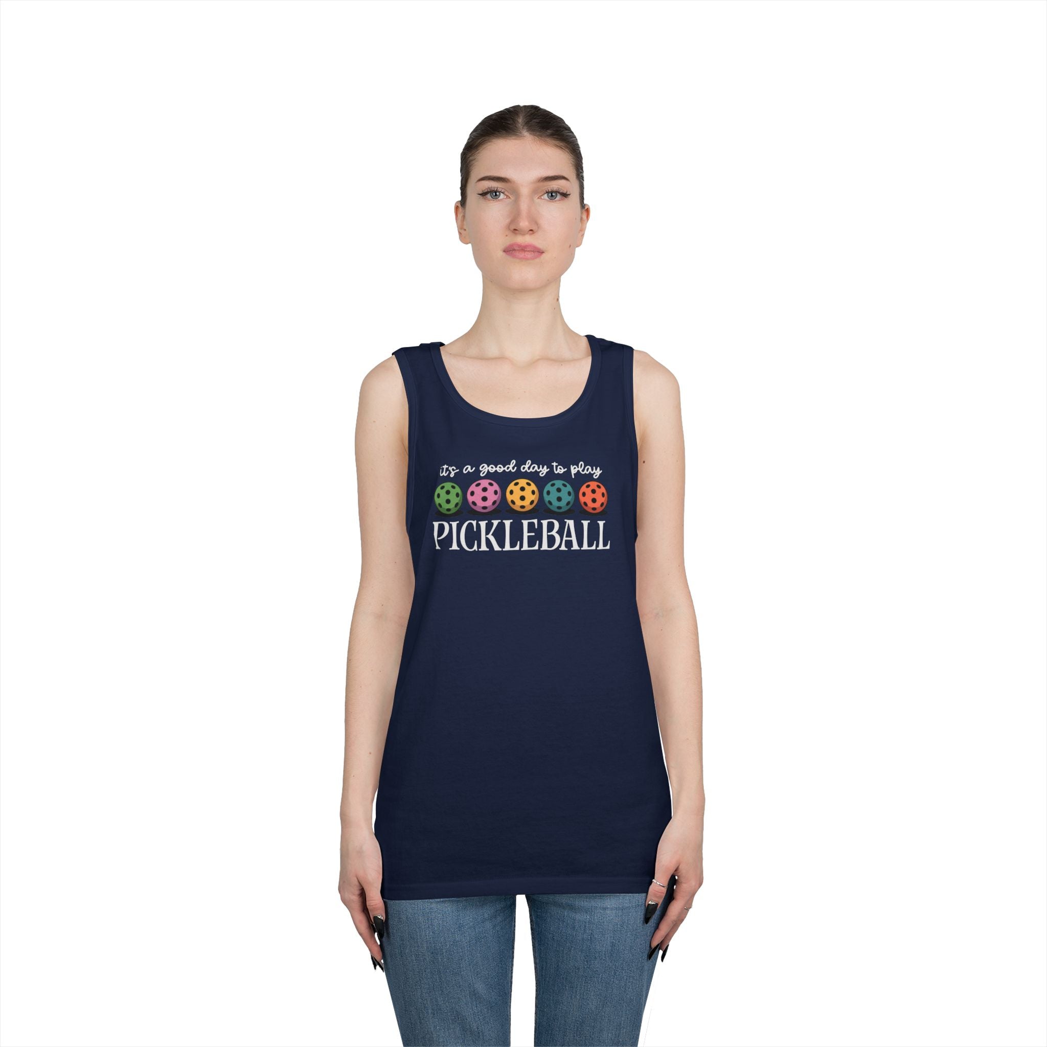 Good Day Pickleball Heavy Cotton Tank Top