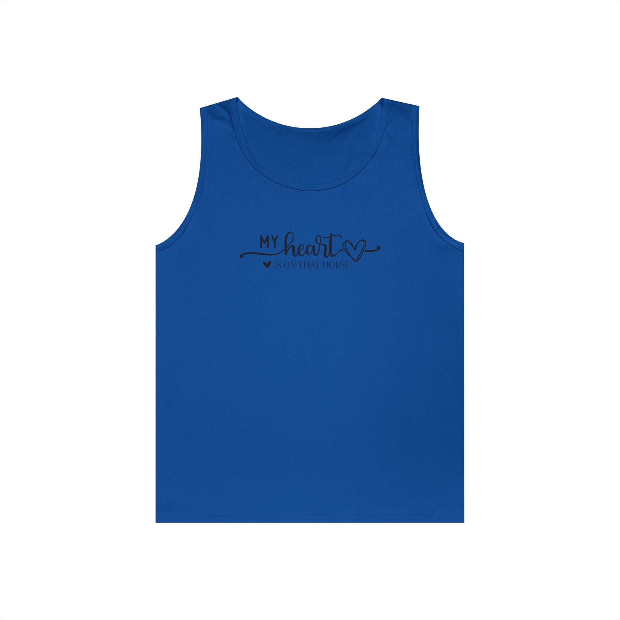 Heart on Horse Heavy Cotton Tank Top