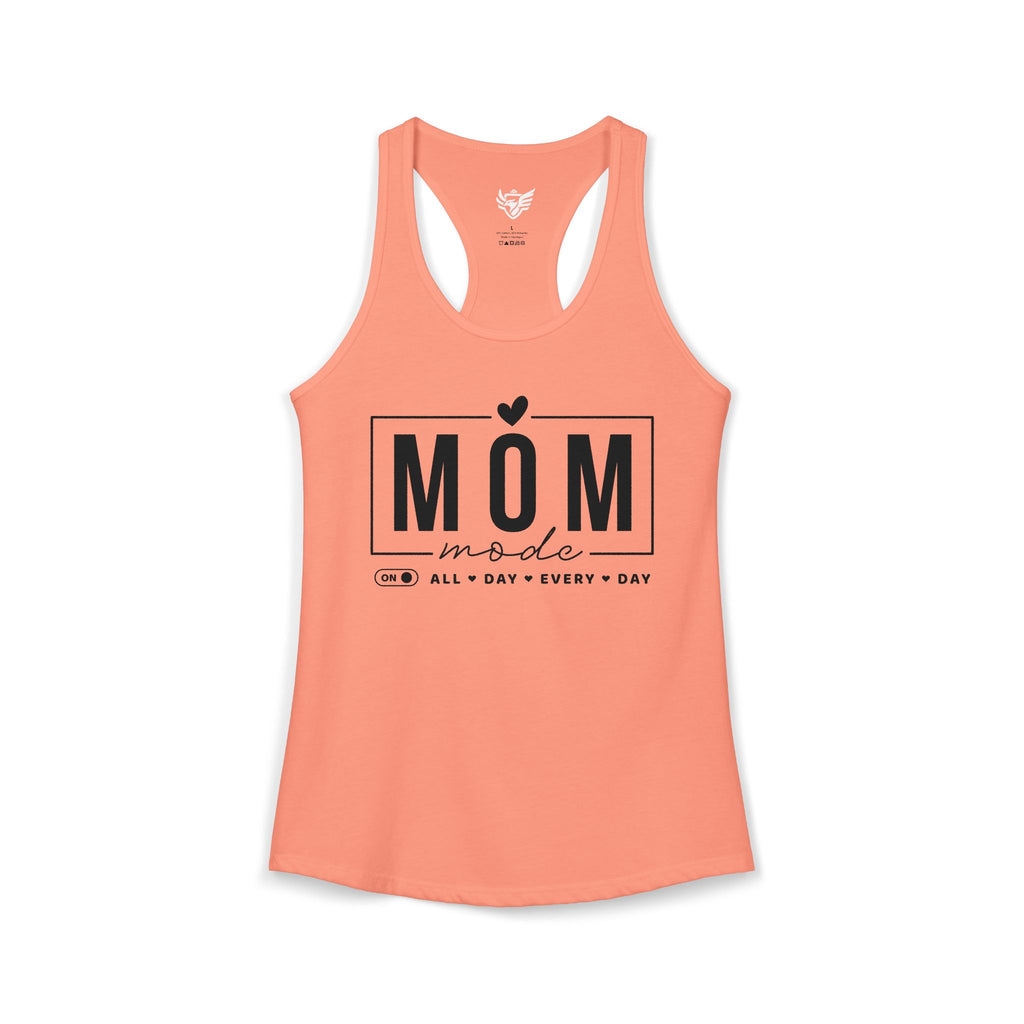 Mom Mode Ideal Racerback Tank