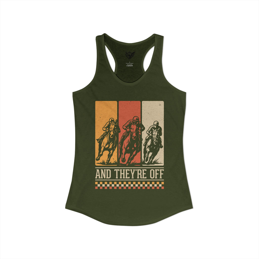 Racing Ideal Racerback Tank