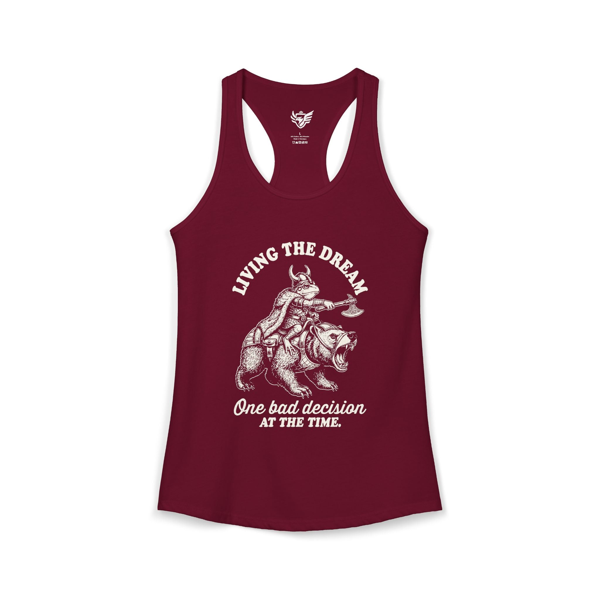 Living The Dream Ideal Racerback Tank
