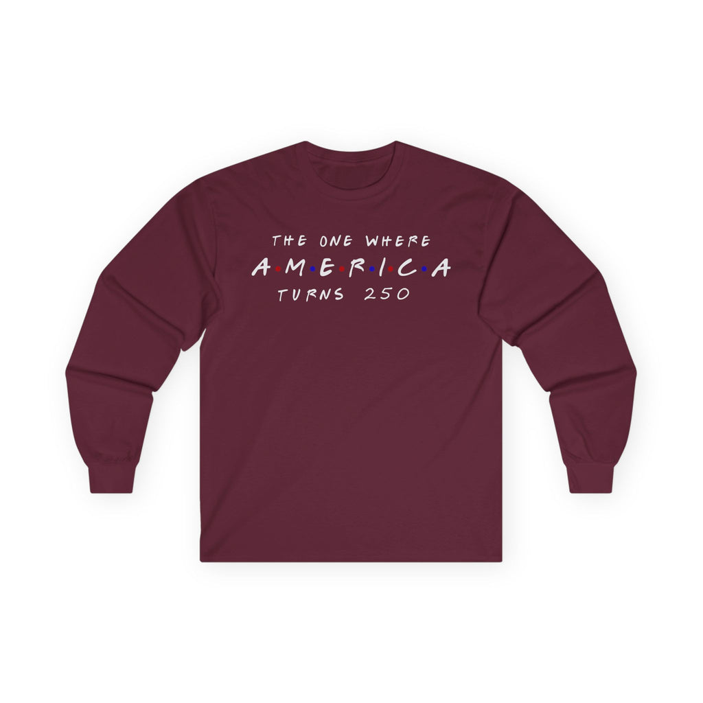 The One Where Cotton Long Sleeve Tee