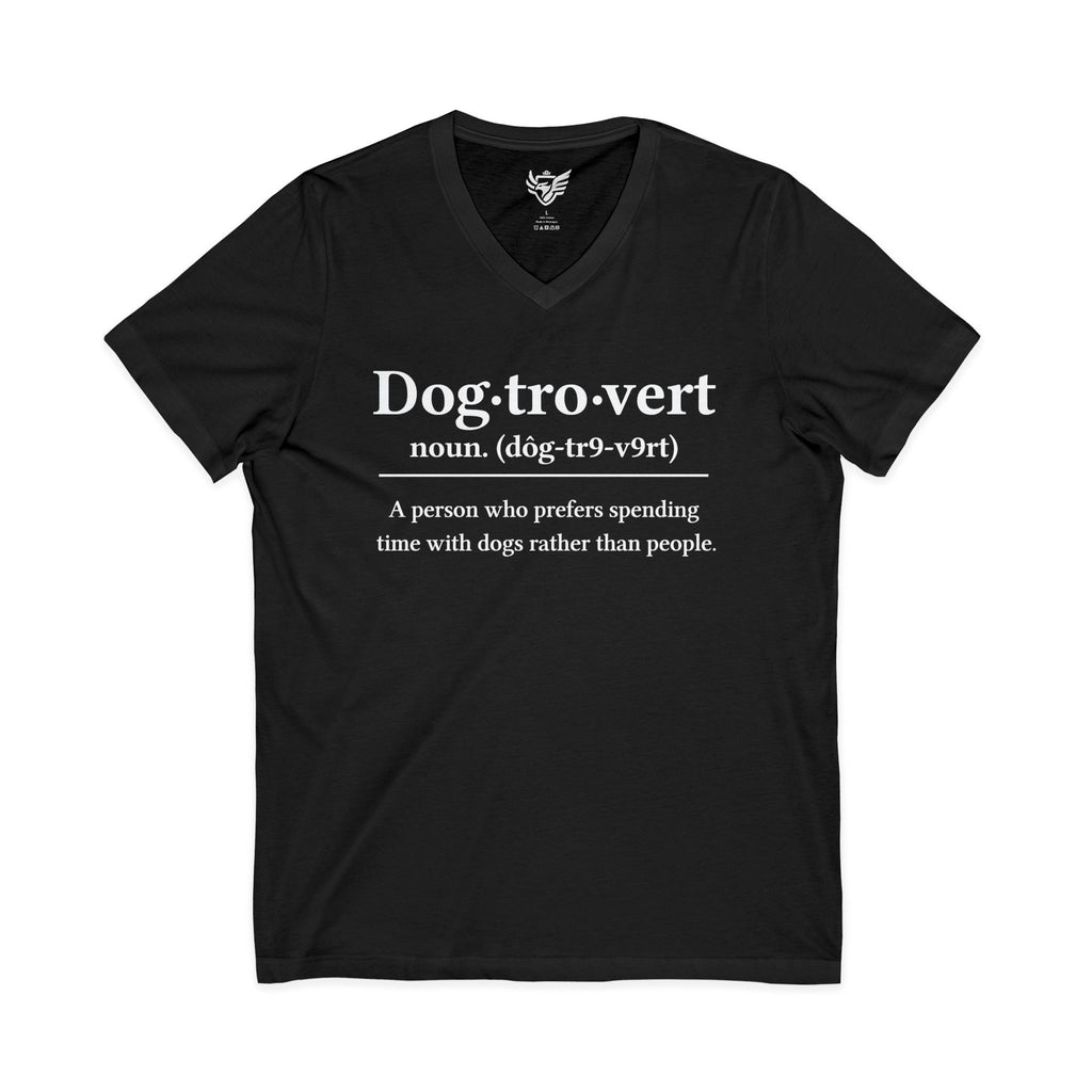 Dog-Tro-Vert Jersey Short Sleeve V-Neck Tee