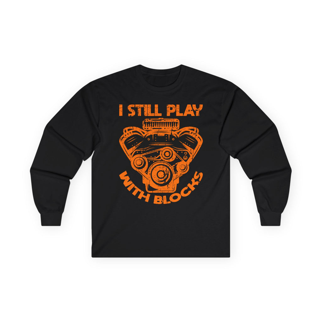 Engine Block Cotton Long Sleeve Tee