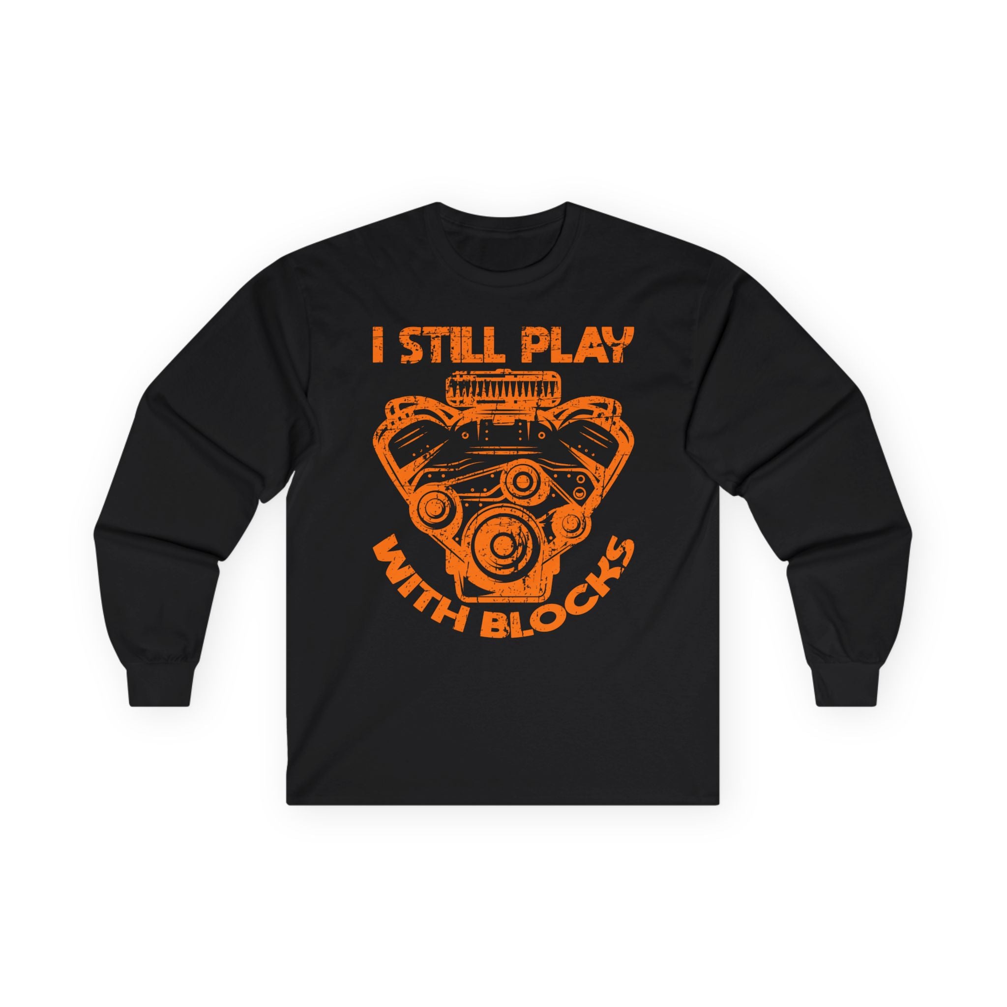Engine Block Cotton Long Sleeve Tee