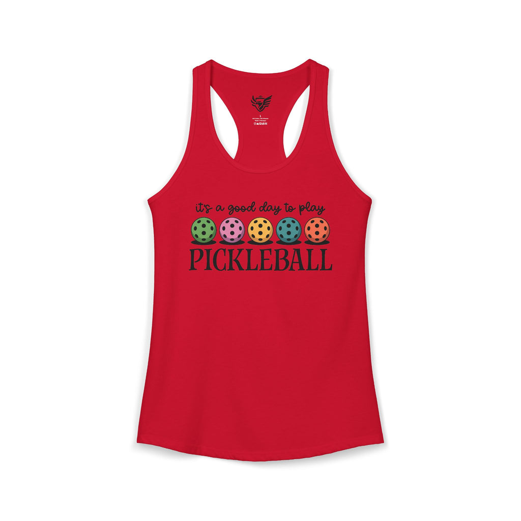 Good Day Pickleball Ideal Racerback Tank