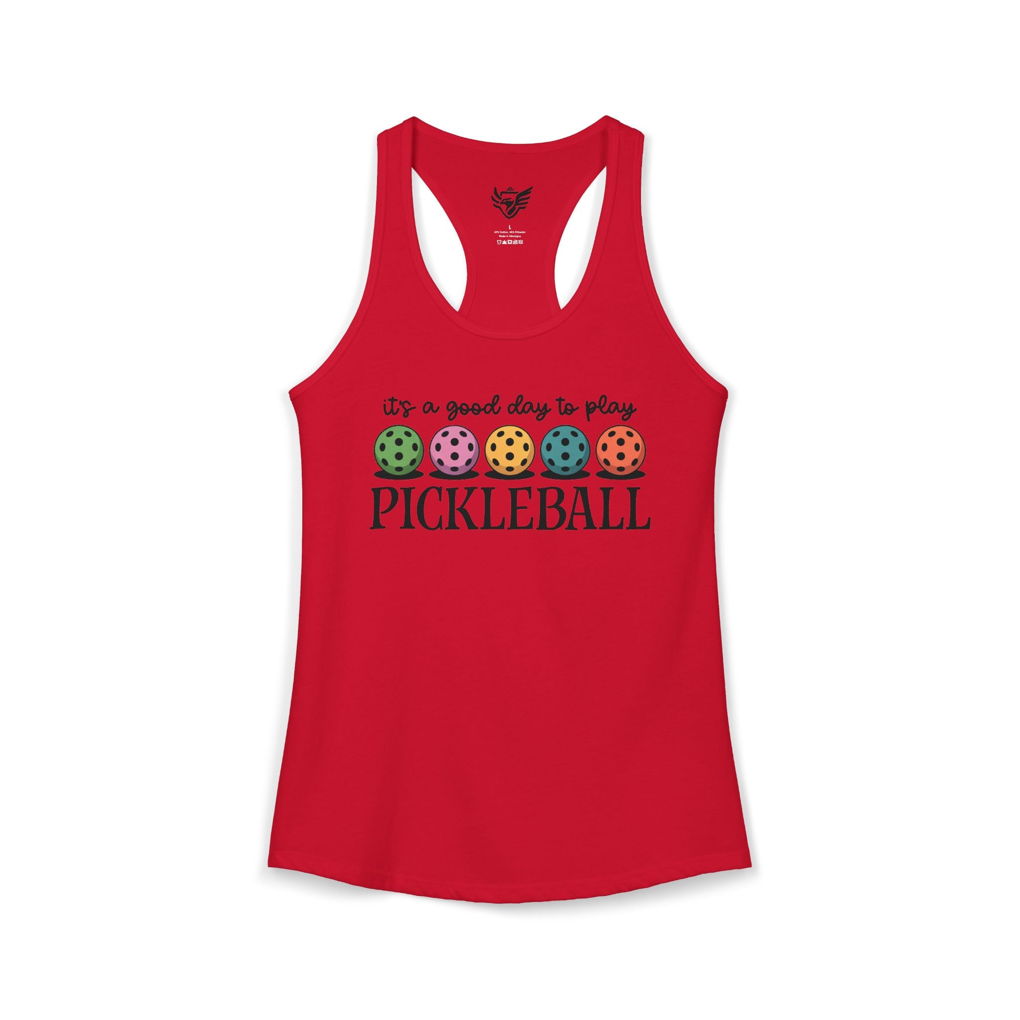 Good Day Pickleball Ideal Racerback Tank