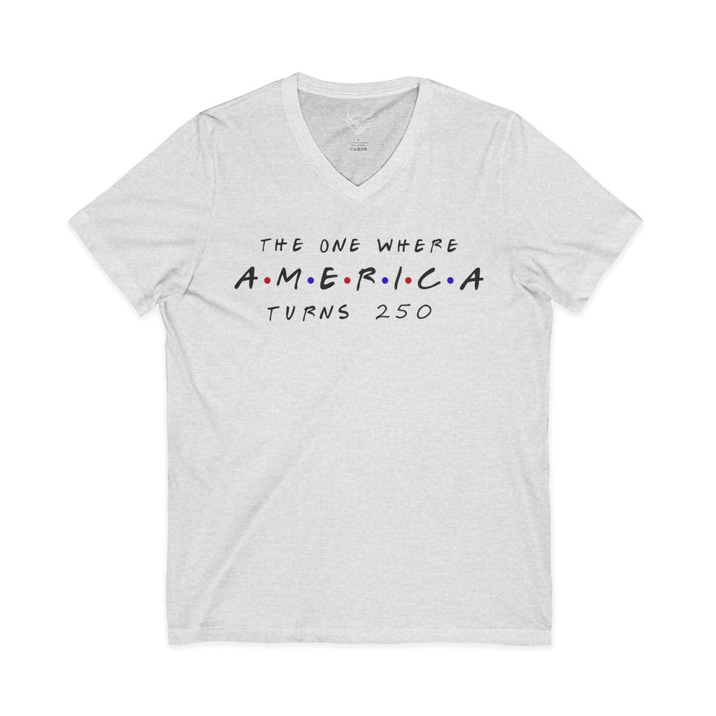 The One Where Jersey Short Sleeve V-Neck Tee