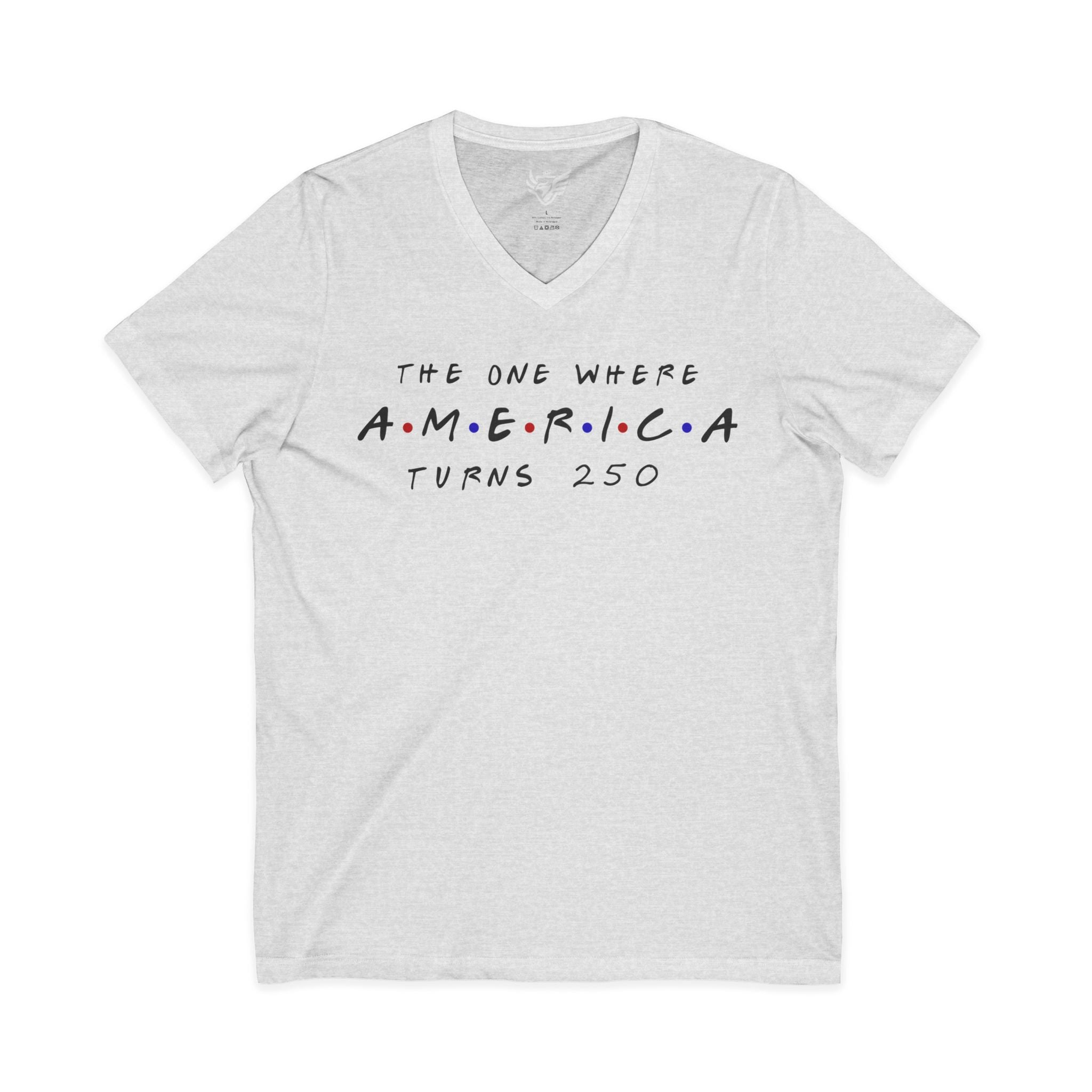The One Where Jersey Short Sleeve V-Neck Tee