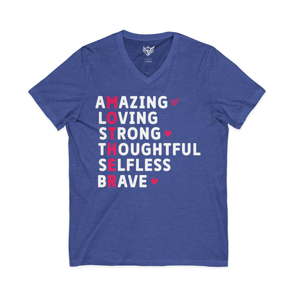 Mother Jersey Short Sleeve V-Neck Tee