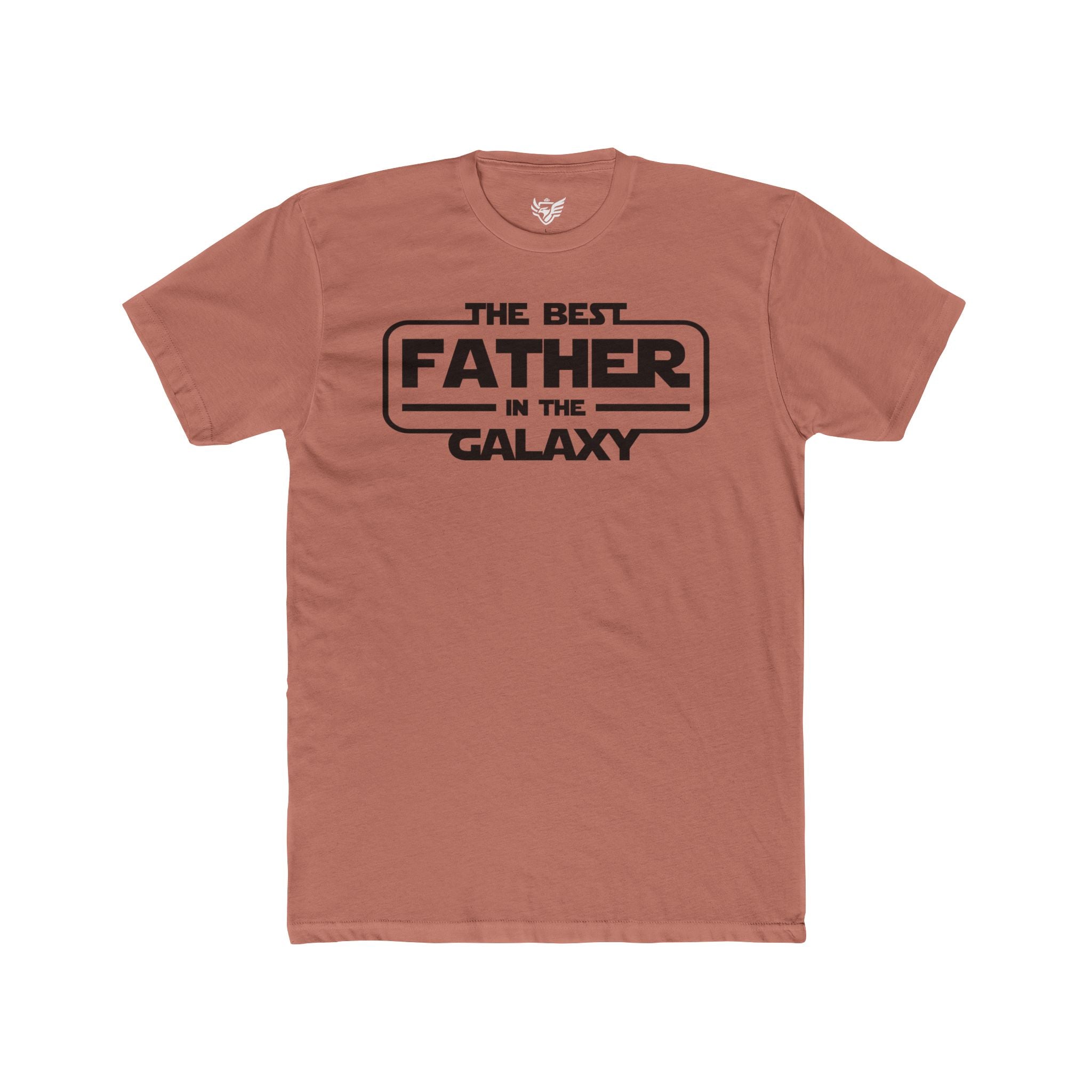 The Best Father in the Galaxy Cotton Crew Tee