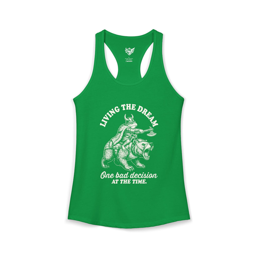 Living The Dream Ideal Racerback Tank