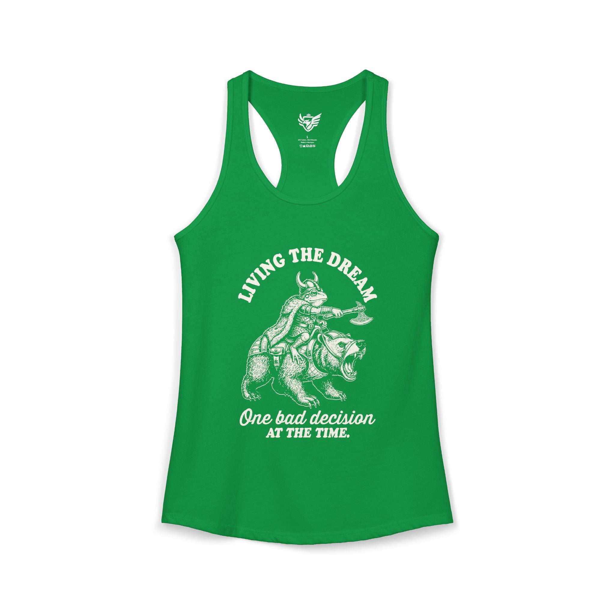 Living The Dream Ideal Racerback Tank
