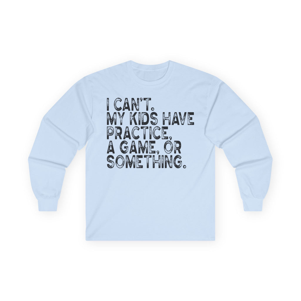 Busy Parents Cotton Long Sleeve Tee