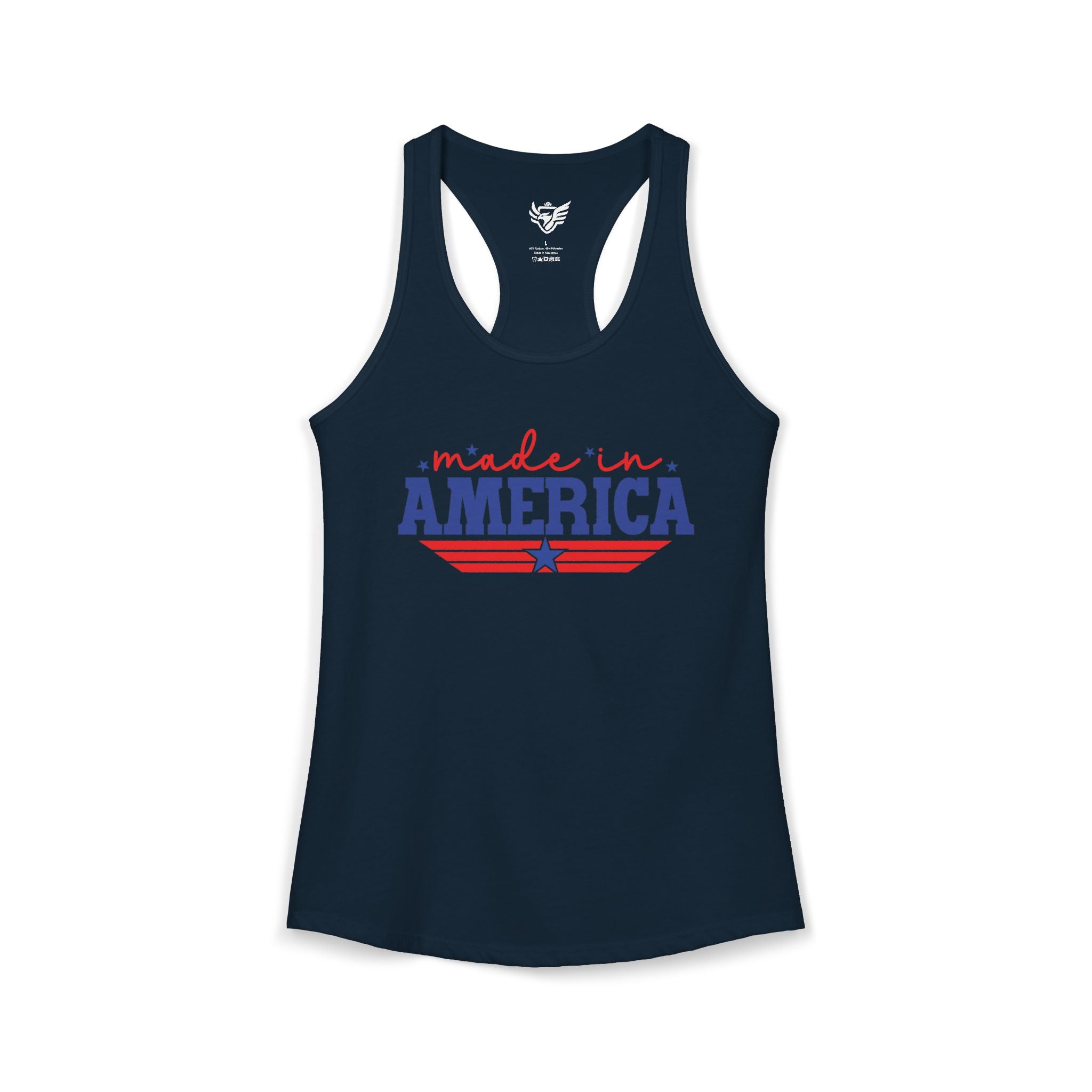 Made In America Ideal Racerback Tank