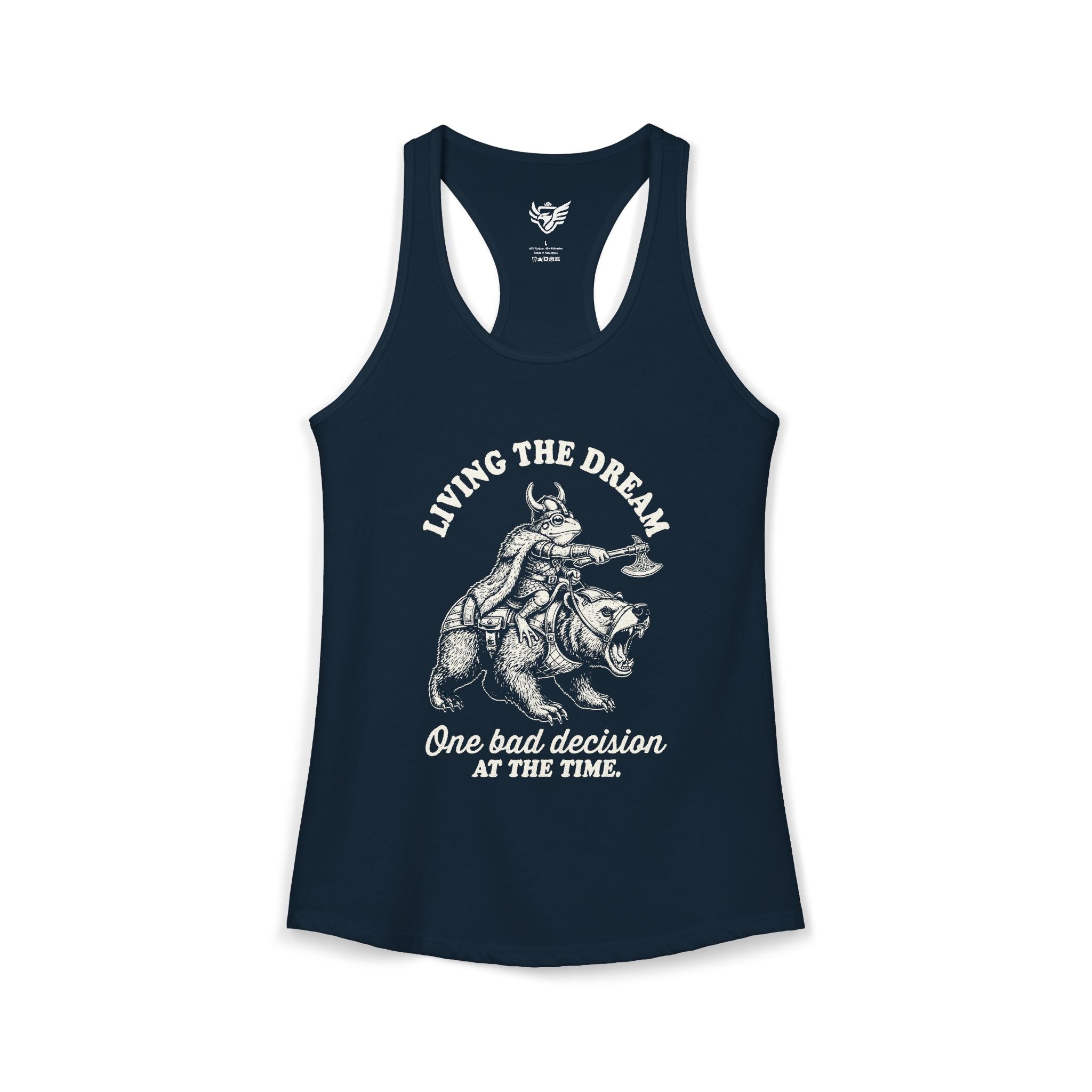 Living The Dream Ideal Racerback Tank