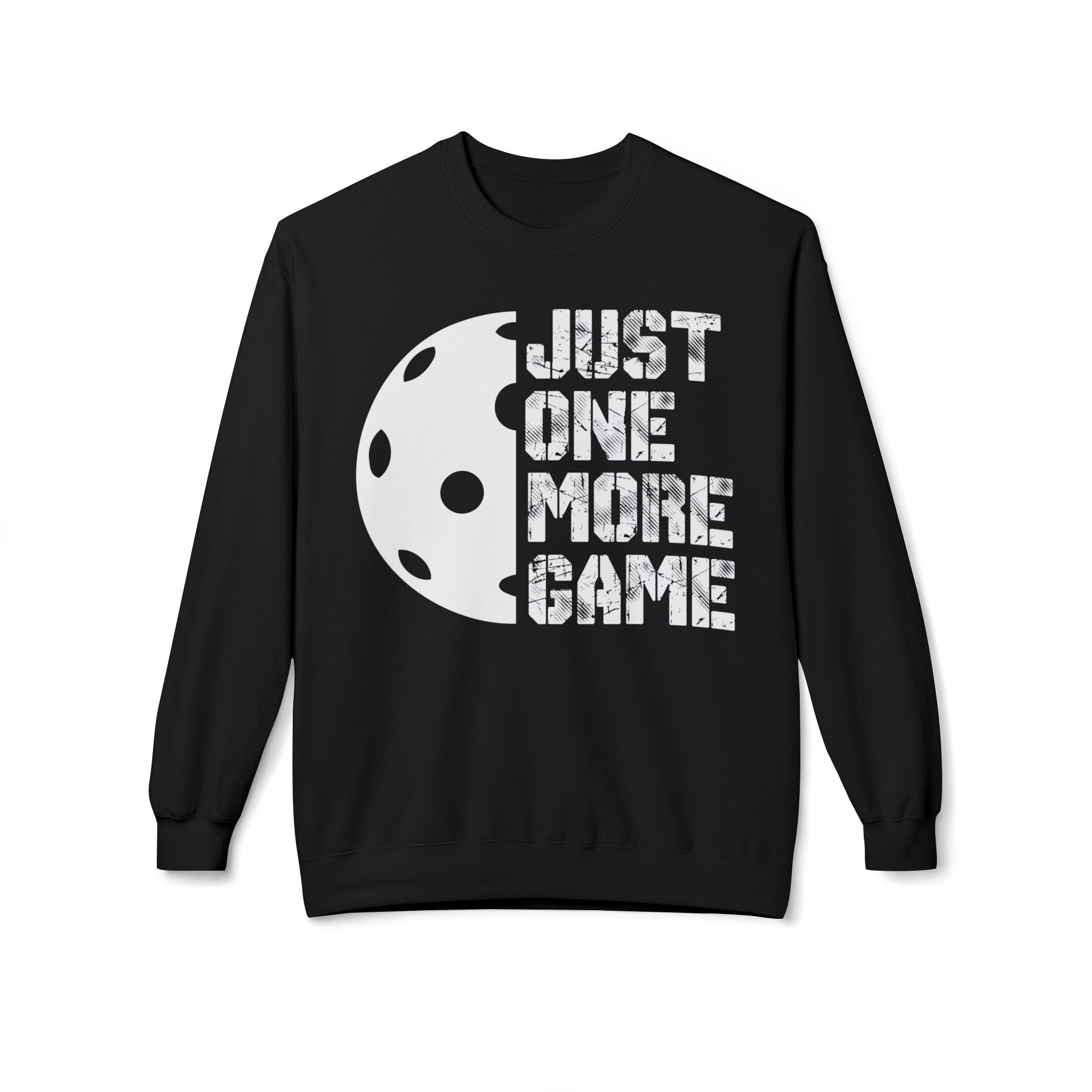Just One More Game Midweight Softstyle Fleece Crewneck Sweatshirt