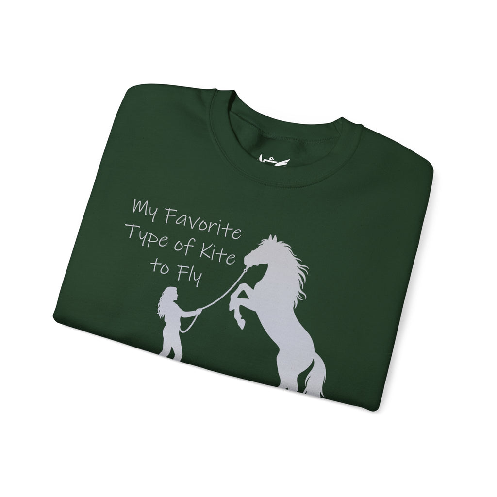 My Favorite Type of Kite Heavy Blend™ Crewneck Sweatshirt