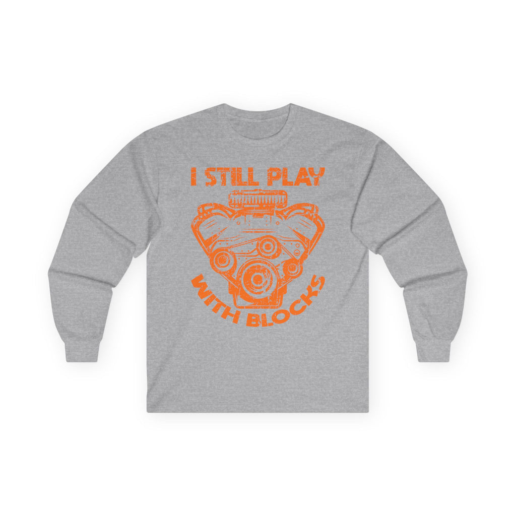 Engine Block Cotton Long Sleeve Tee