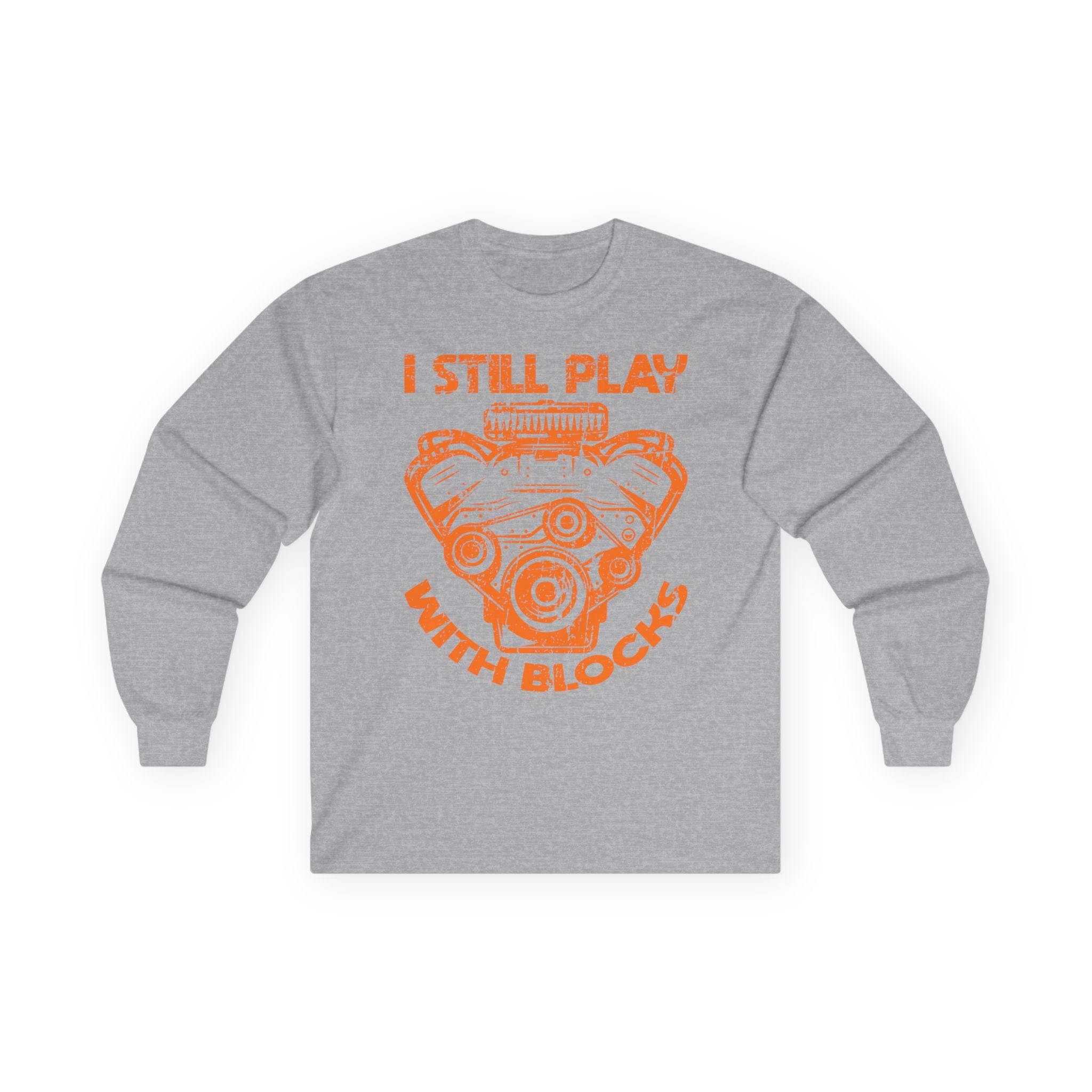 Engine Block Cotton Long Sleeve Tee