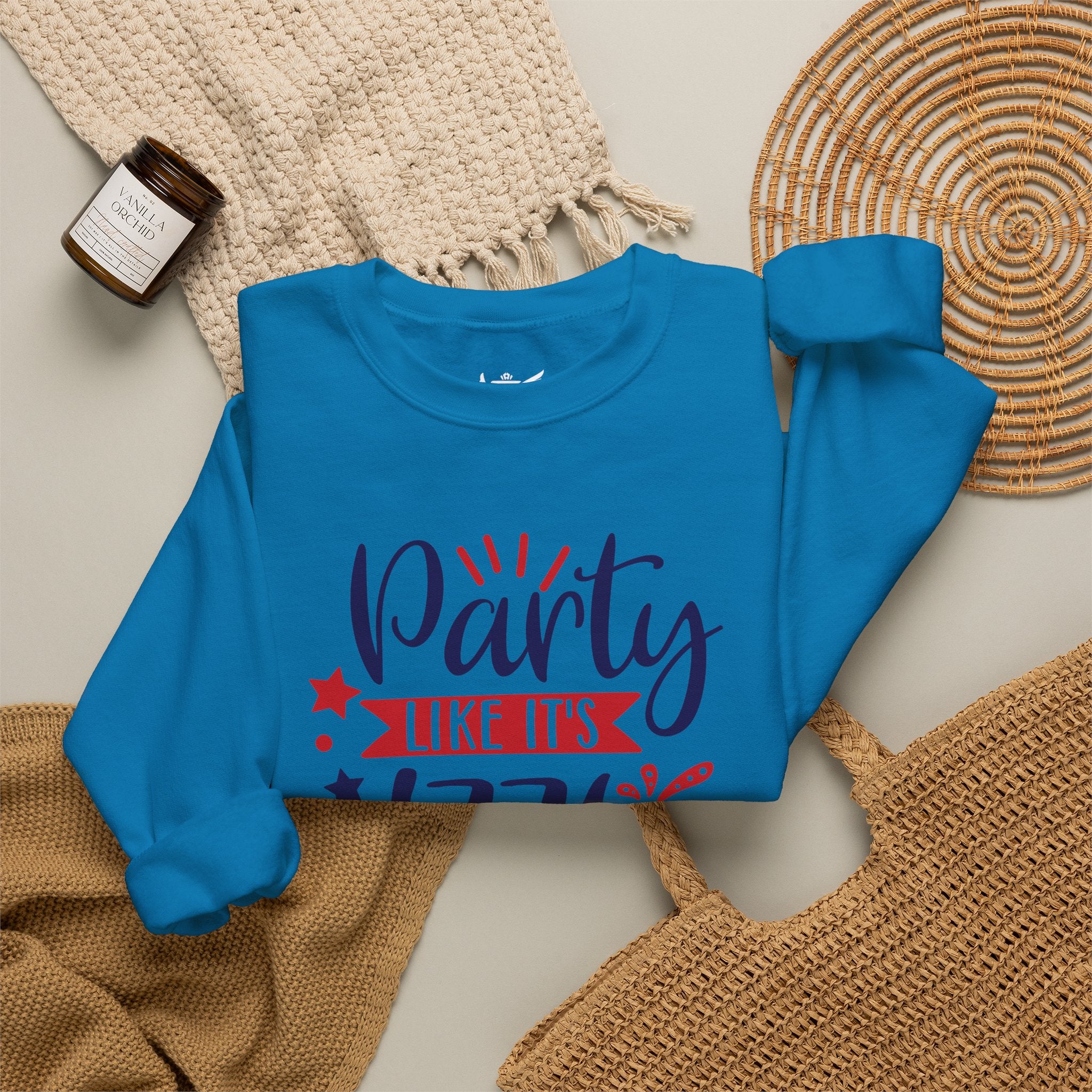 Party Like It's 1776 Heavy Blend™ Crewneck Sweatshirt