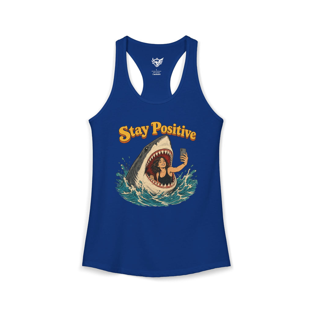 Stay Positive Ideal Racerback Tank