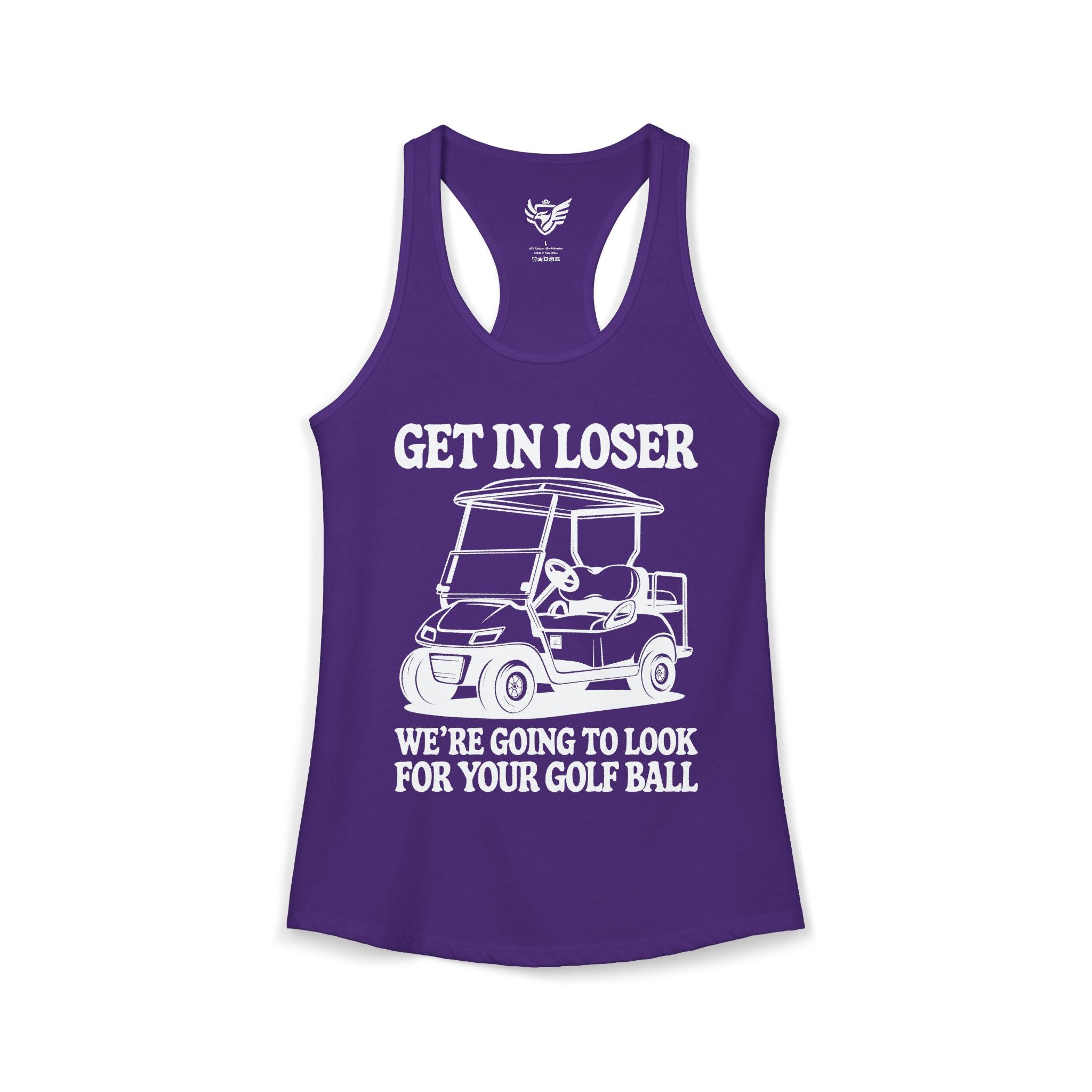Get In Loser Ideal Racerback Tank