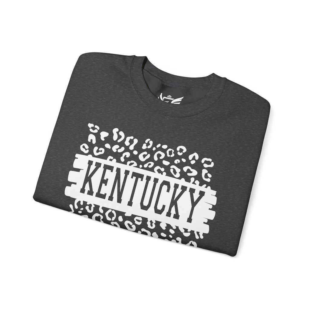 KY Leopard Heavy Blend™ Crewneck Sweatshirt