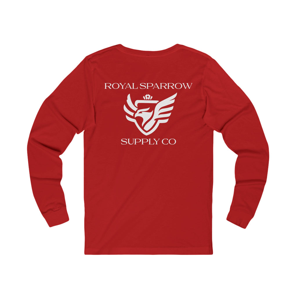 Royal Sparrow Long Sleeve Jersey Tee