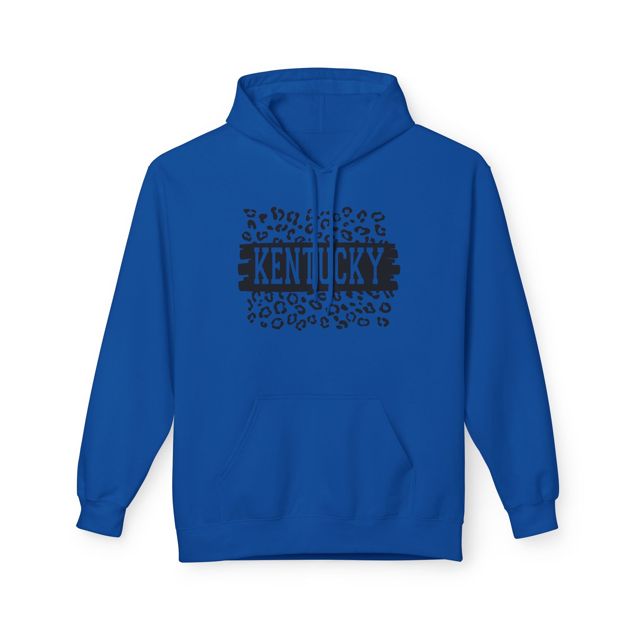 KY Leopard Midweight Softstyle Fleece Hoodie