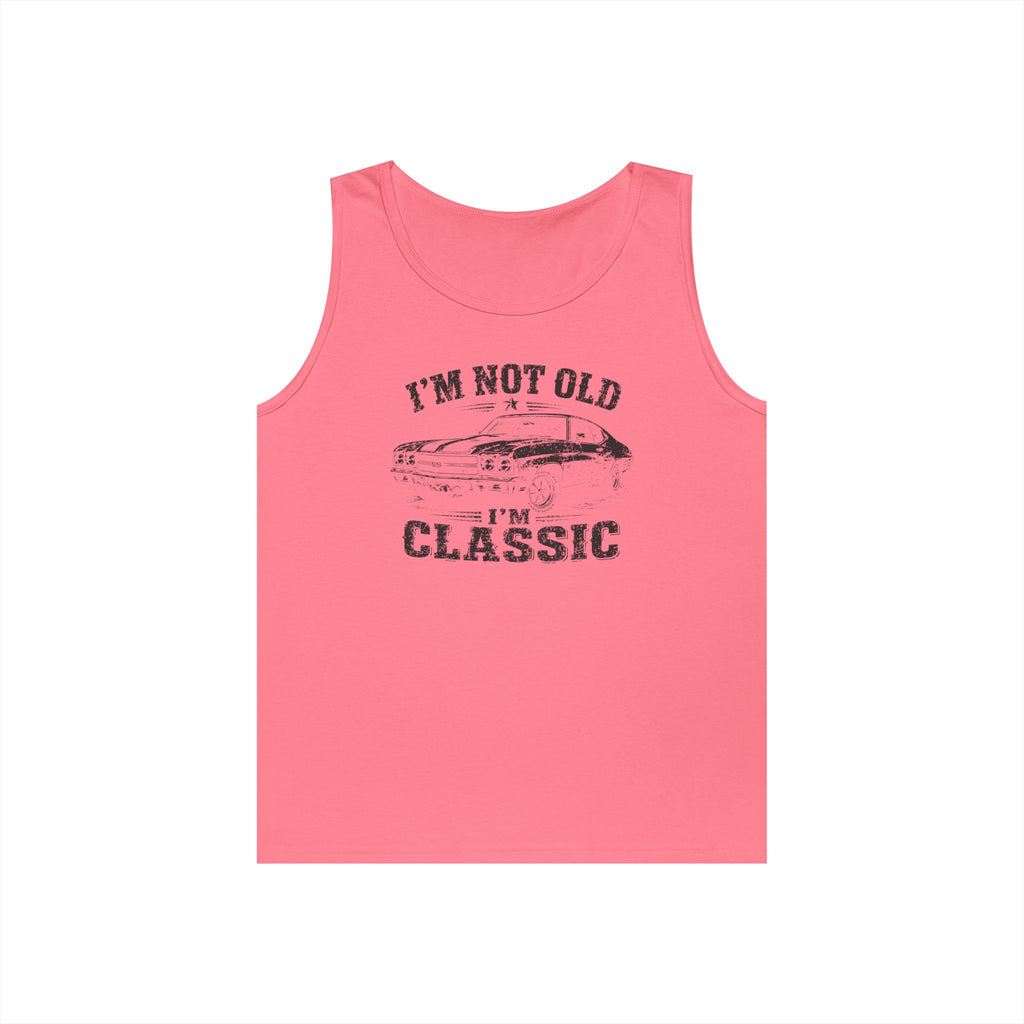 Not Old, Classic Heavy Cotton Tank Top