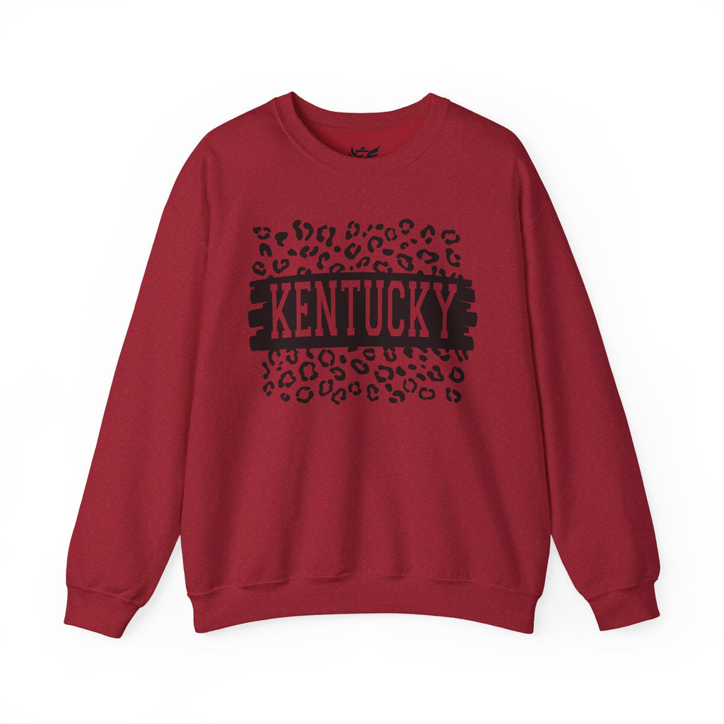 KY Leopard Heavy Blend™ Crewneck Sweatshirt