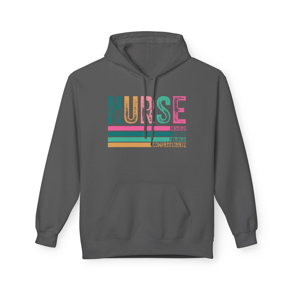 Nurse Midweight Softstyle Fleece Hoodie