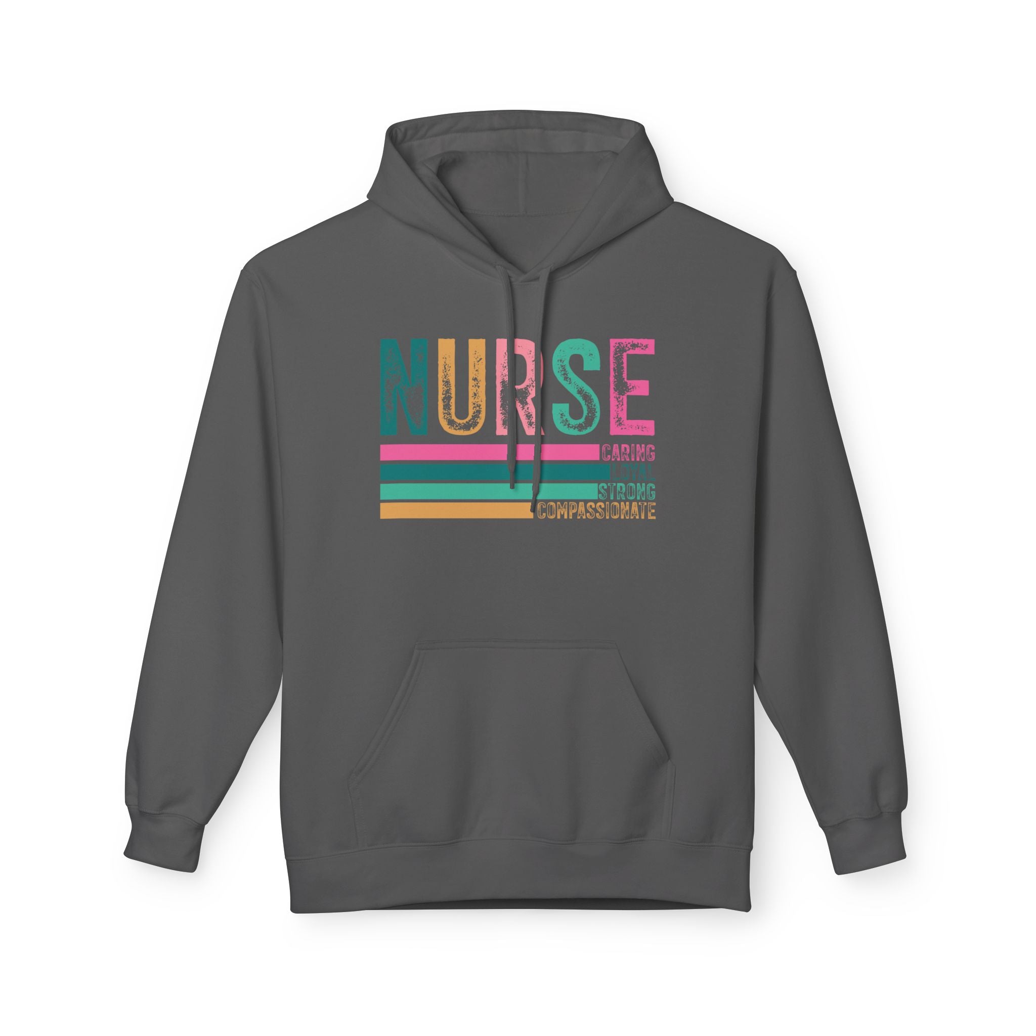 Nurse Midweight Softstyle Fleece Hoodie