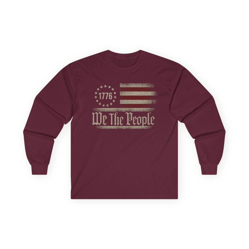 We The People Cotton Long Sleeve Tee